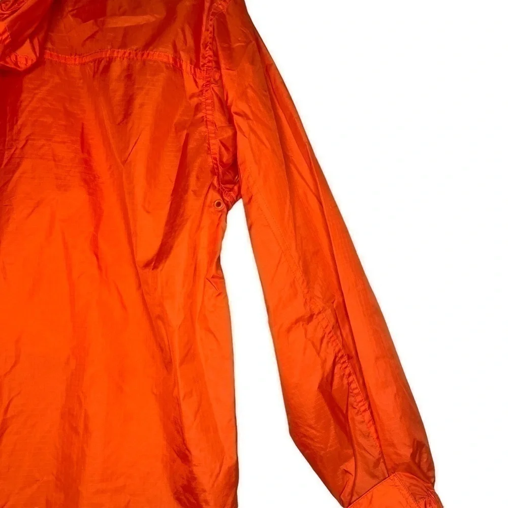 TOMMY Jeans Orange Windbreaker With Hood